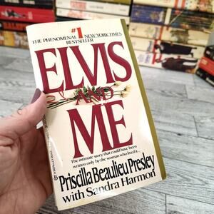ELVIS AND ME Priscilla Beaulieu Presley 1986 Berkley Edition Paperback